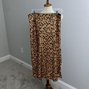 Urban Outfitters Leopard Skirt (XL)